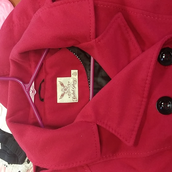 Faded Glory Wool Button Coat - Picture 4 of 8